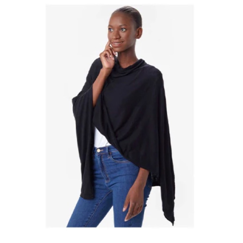 Lole Dark Blue Women's Travel Poncho/Shawl